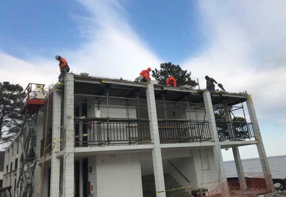gibson_island_cottage_concrete_roof_removal_pcs